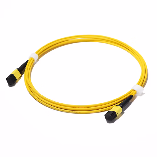 Cable de conexión de fibra óptica de baja pérdida de inserción Elite 8f 12f 16f 24f 48f MPO
