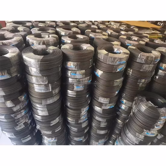 Sc/Upc-Sc/Upc de modo único Miembro de fuerza de acero FRP FTTH Cable de conexión de cable de bajada de fibra óptica plana