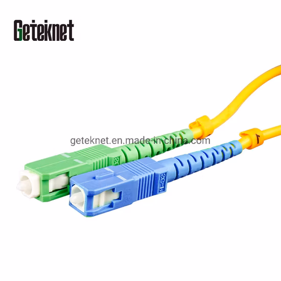 Puente óptico multimodo de modo único de 3,0mm y 3,5mm para exteriores, 1m, 2m, 3m, 5m, 10m, G657A1, LC, Sc, Upc, APC, FTTH, cable de conexión de fibra óptica con coletas