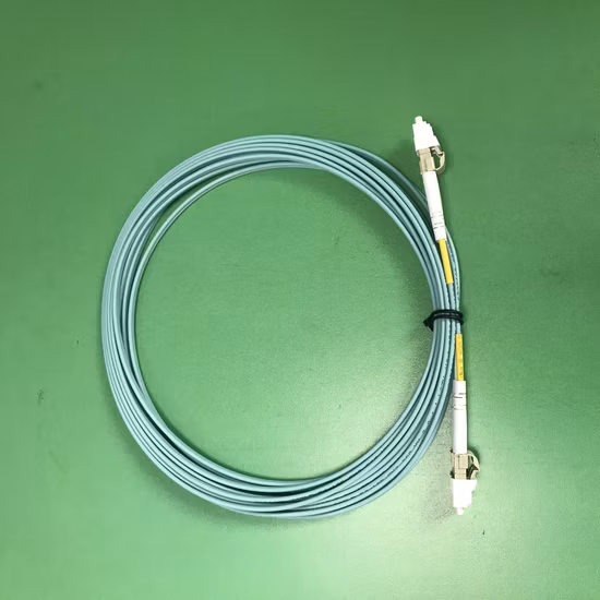 Cable de conexión de fibra óptica dúplex monomodo Sc LC