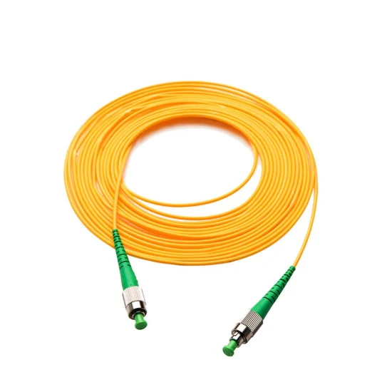 Suministre un único cable de conexión de fibra óptica de fibra óptica FC/APC FC de fibra óptica multimodo de 2,0 mm